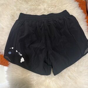 Lululemon running shorts.